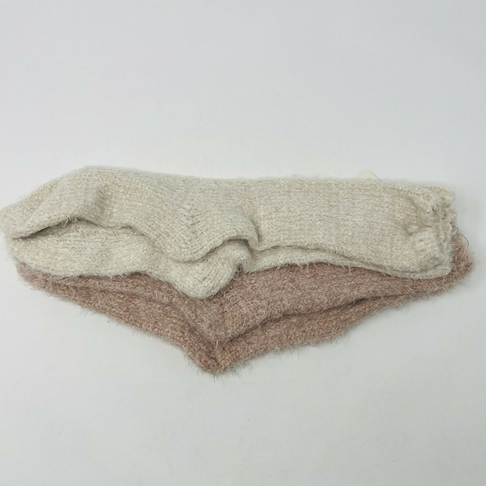 Lemon Legwear One Size 2 Pack Slipper Socks Buff - Picture 4 of 4